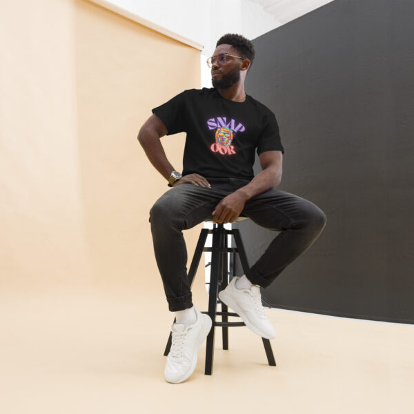 Men's classic tee with Snapoor Logo - Image 2