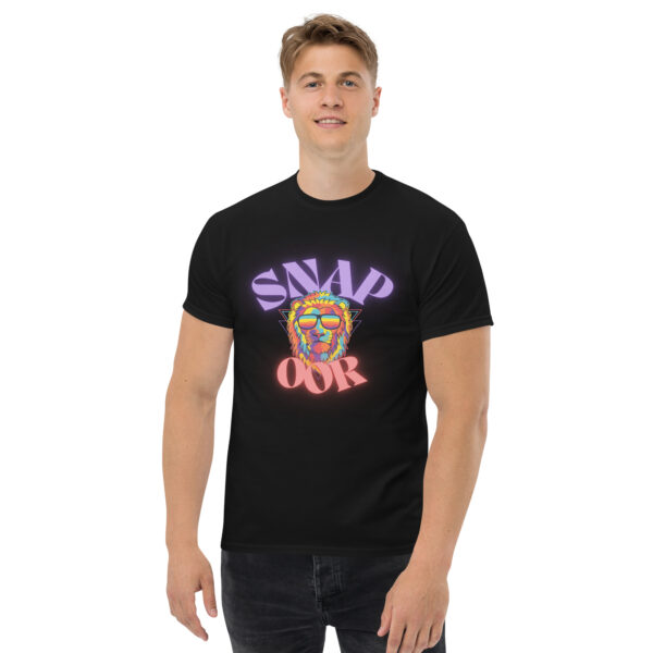 Men's classic tee with Snapoor Logo - Image 3