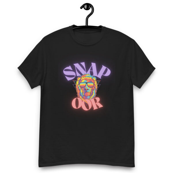 Men's classic tee with Snapoor Logo - Image 4