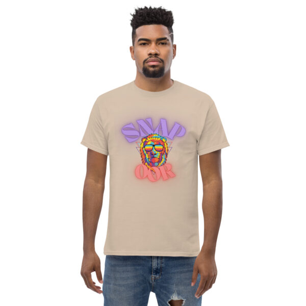 Men's classic tee with Snapoor Logo - Image 13