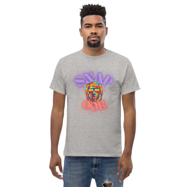 Men's classic tee with Snapoor Logo - Image 11