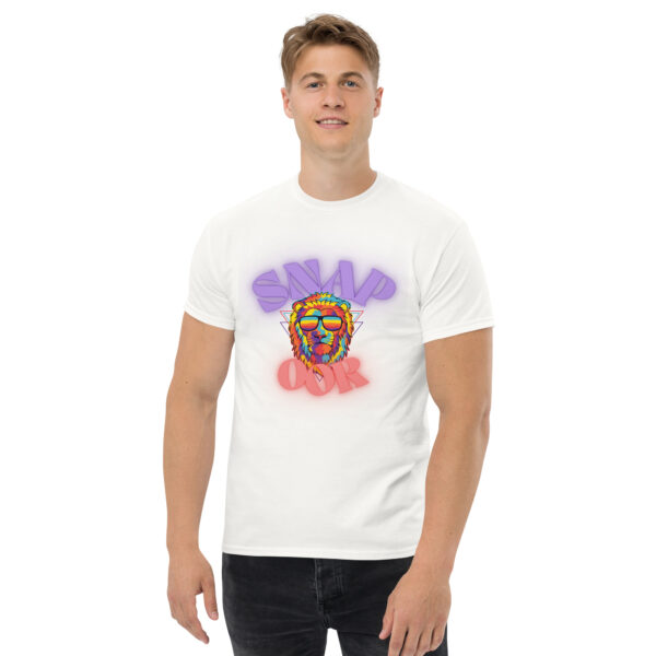 Men's classic tee with Snapoor Logo - Image 5