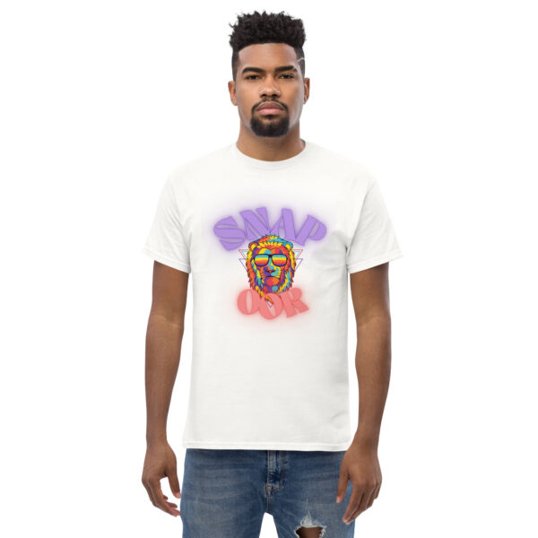 Men's classic tee with Snapoor Logo - Image 15
